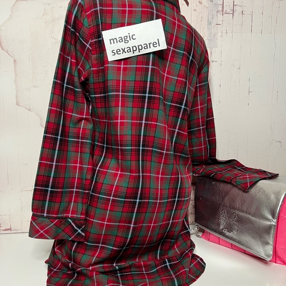 VS XS QUEEN PAJAMAS TOP SCOOP NECK RUFFLES SUPER SOFT SLEEP - Picture 2 of 2